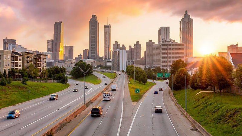 Water Issues in Atlanta, Georgia Atlanta Area Skyline