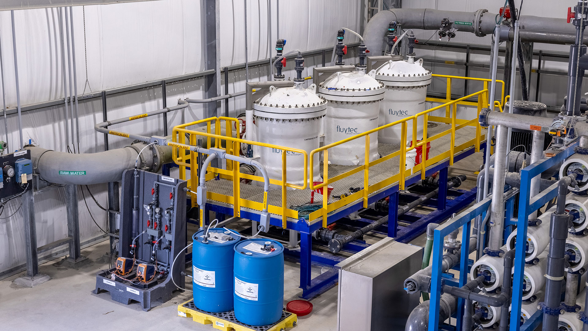 Reverse Osmosis Treatment Plant