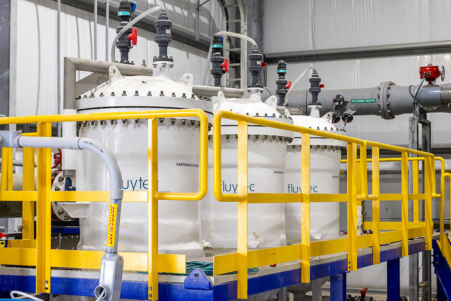 Alice Texas Brackish Water Treatment Plant by Seven Seas Water Group Seven Seas Water Group brackish water treatment plant in Alice Texas