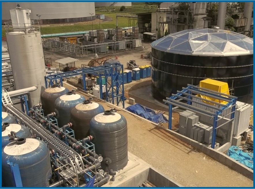 Point Fortin Desalination Plant by Seven Seas Water Group Seven Seas Water Group desalination plant construction in Point Fortin Trinidad